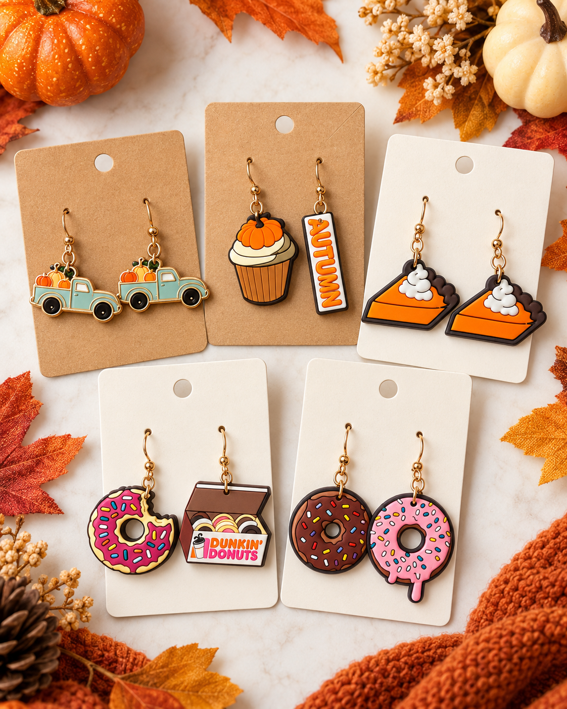 Sweet Treats earrings by Legocita Makes